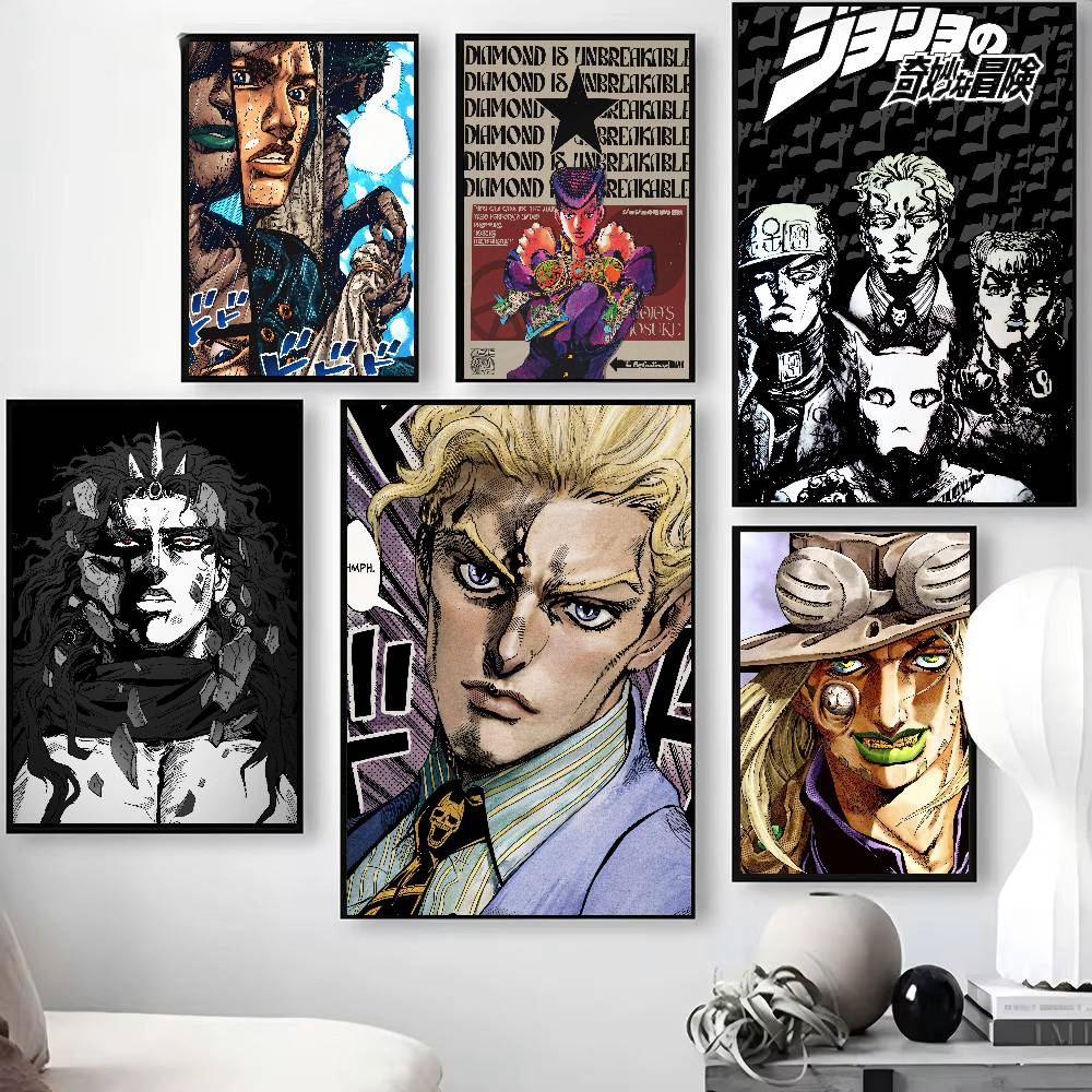 Retro Gaming Wallpaper - Popular Manga JoJo B-BizarreS A-AdventureS Anime