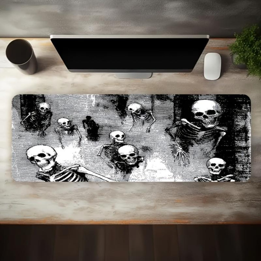 Retro Gaming Vibe - Using a black and white skull