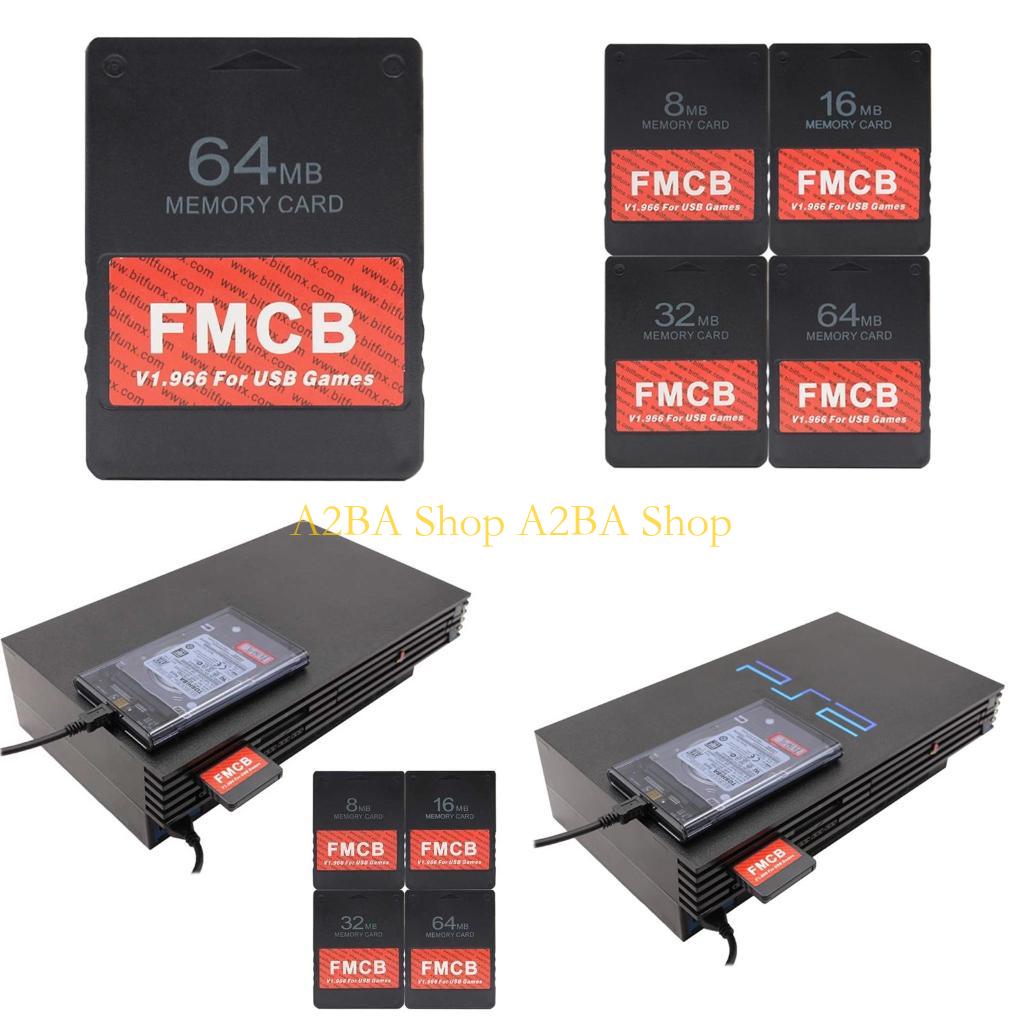 Memory Card Ps1 - A2BA FMCB Game Cards V1.966 for