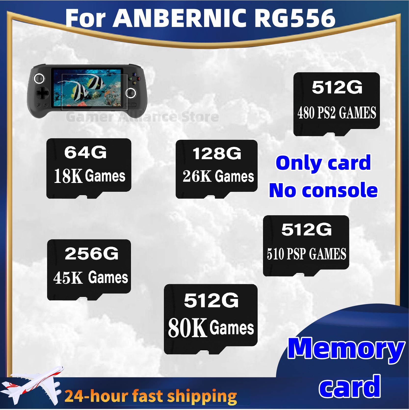 Memory Card Ps1 - For ANBERNIC RG556 Handheld Retro Game
