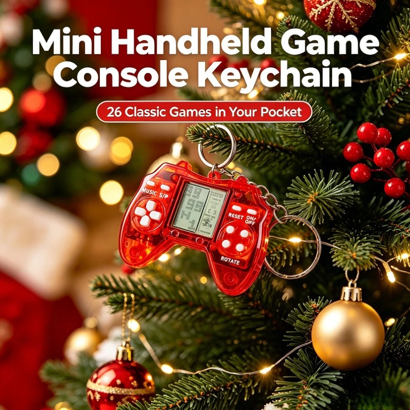Retro Gaming Devices - Special Transparent Gamepad Shaped Mini Game