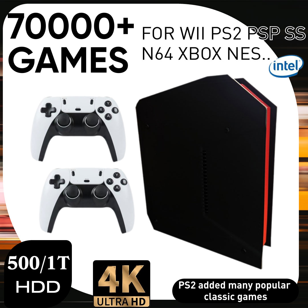Retro Gaming Mini Pc - X4 Retro Video Game Console With