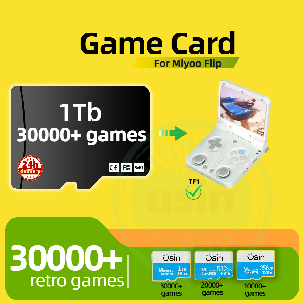 Memory Card Ps1 - Game Card For Miyoo Flip 30000+