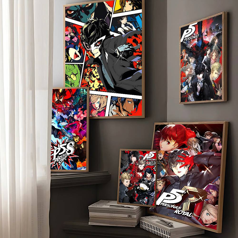 Retro Gaming Wallpaper - Hot Video Game P-Persona 5 Gaming