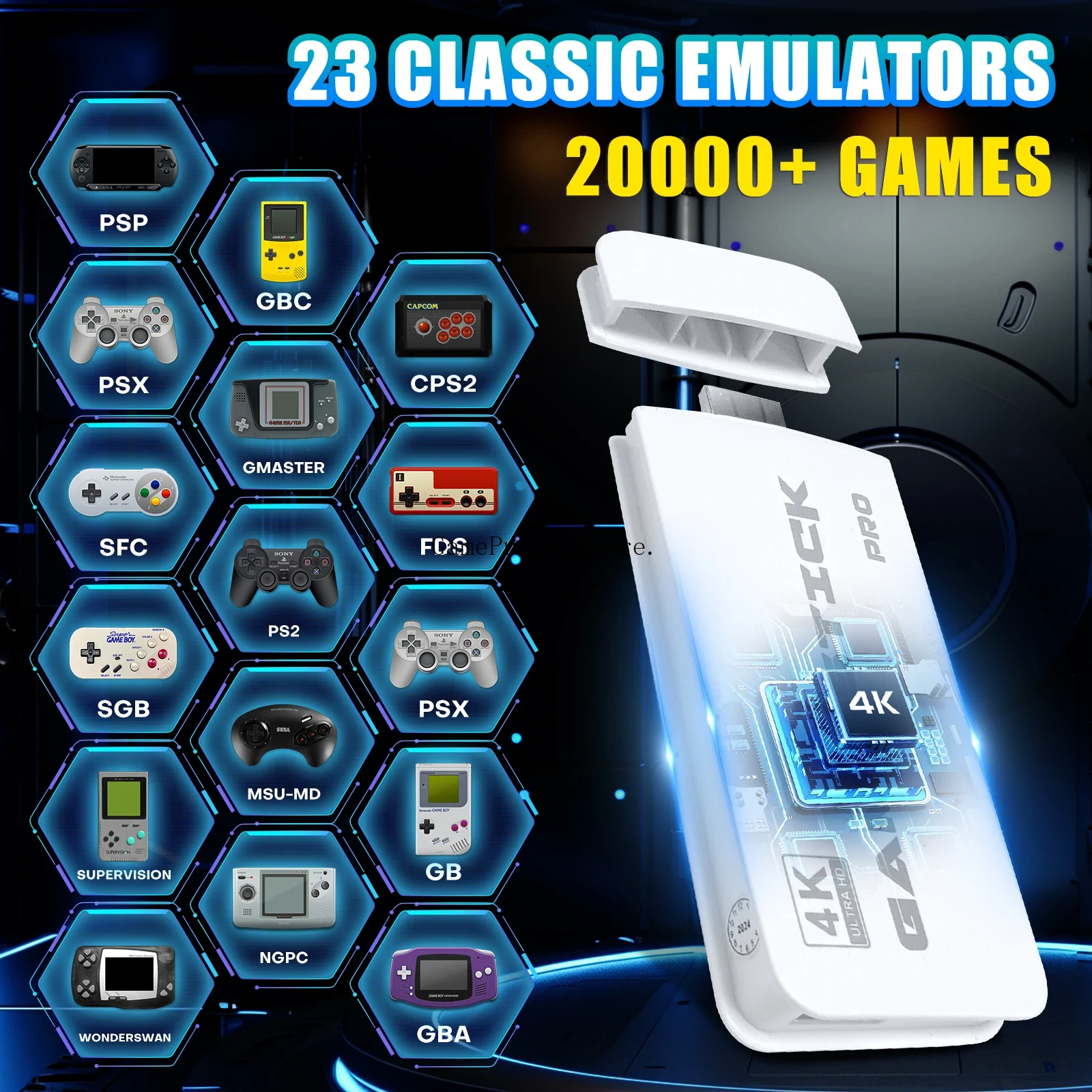 GamePulse2026 20000+ Retro Gam - Retro Gaming Hdmi Stick review and price