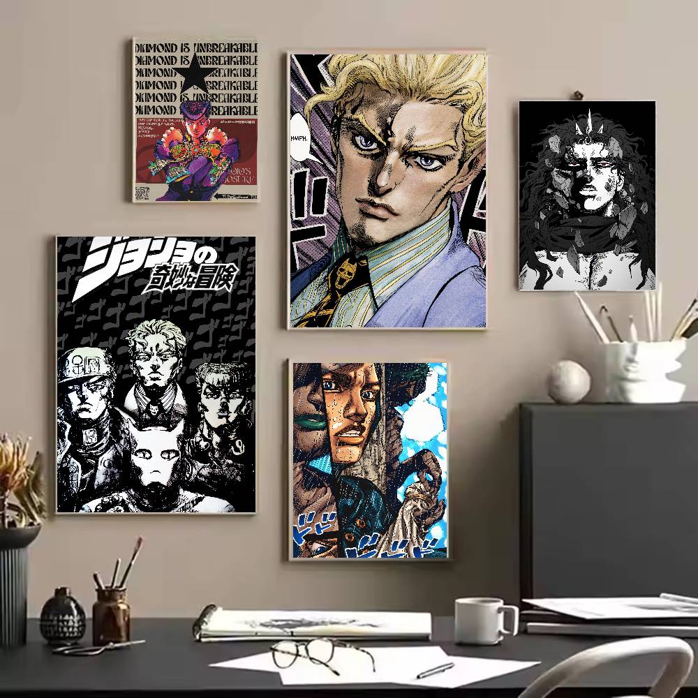 Popular Manga JoJo B-BizarreS  - Retro Gaming Wallpaper review and price
