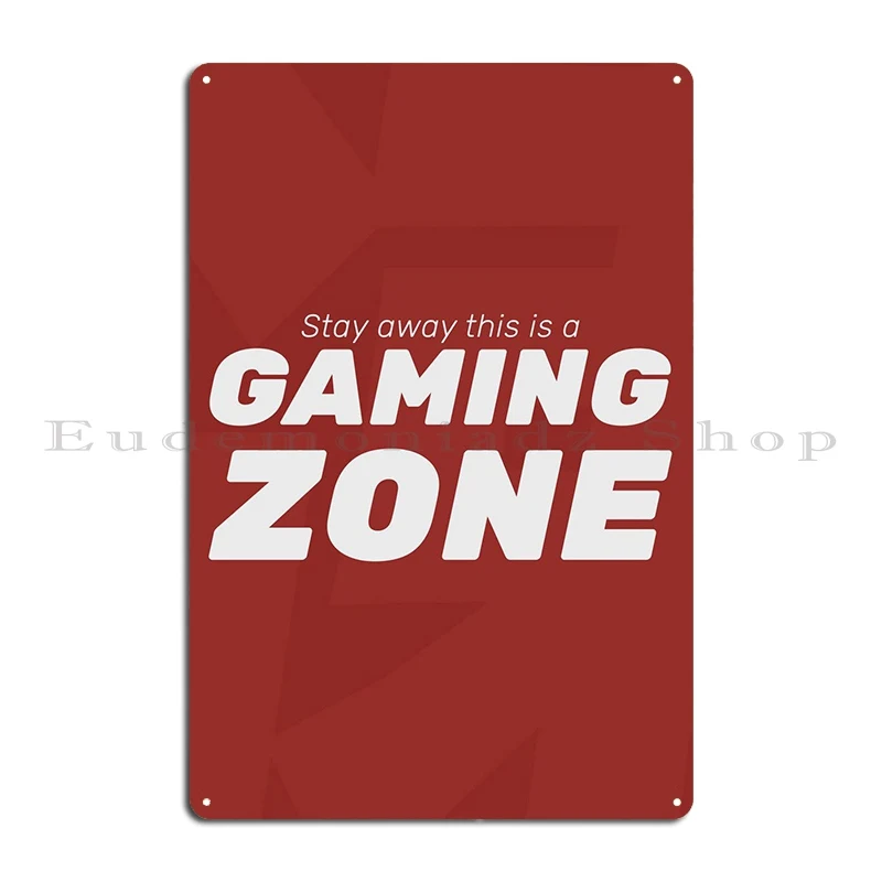 Stay Away Gaming Zone Metal Si - Retro Gaming Zone review and price