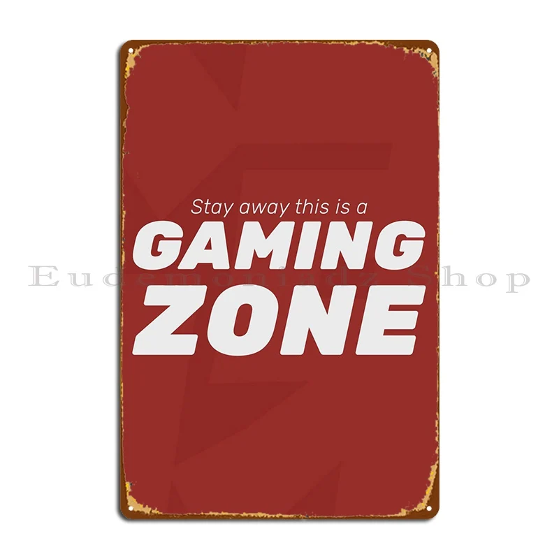 Stay Away Gaming Zone Metal Si - Retro Gaming Zone review and price