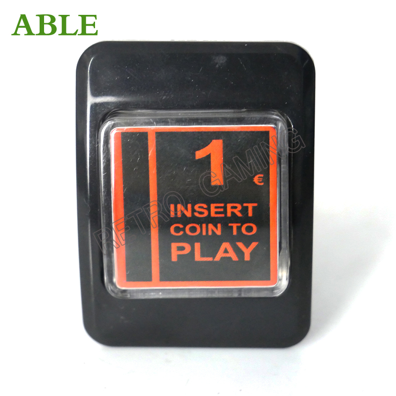 1pcs 1€ Push Button For Credit - Retro Gaming Shop review and price