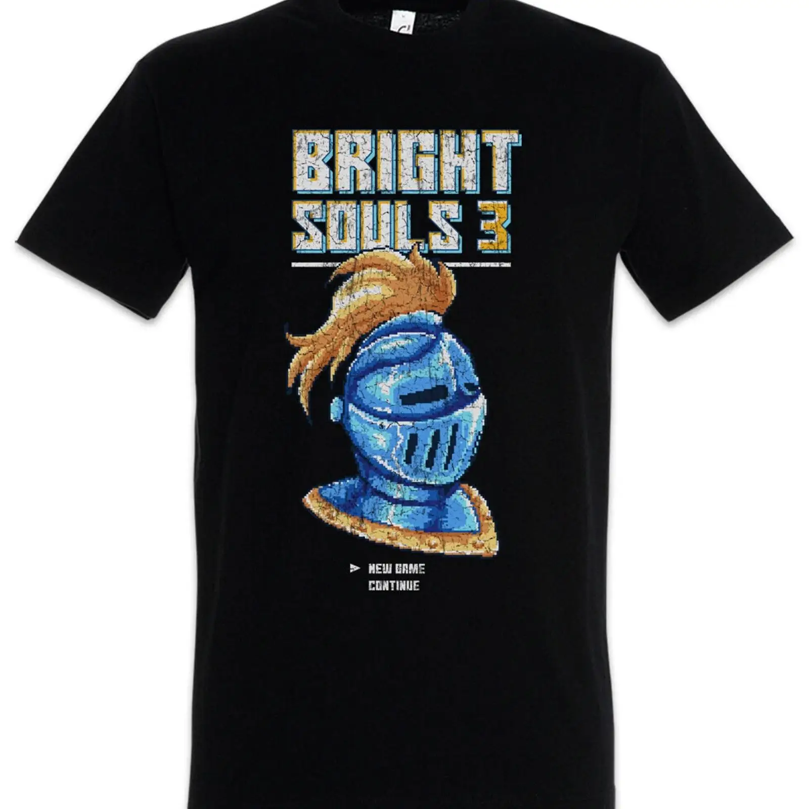 Bright Souls 3 T Shirt Pixel 8 - Retro Knight Gaming review and price
