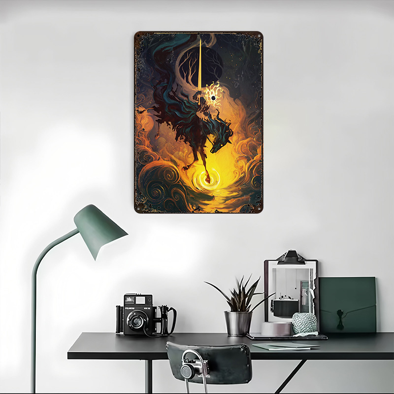 The Eclipse Knight Metal Poste - Retro Knight Gaming review and price