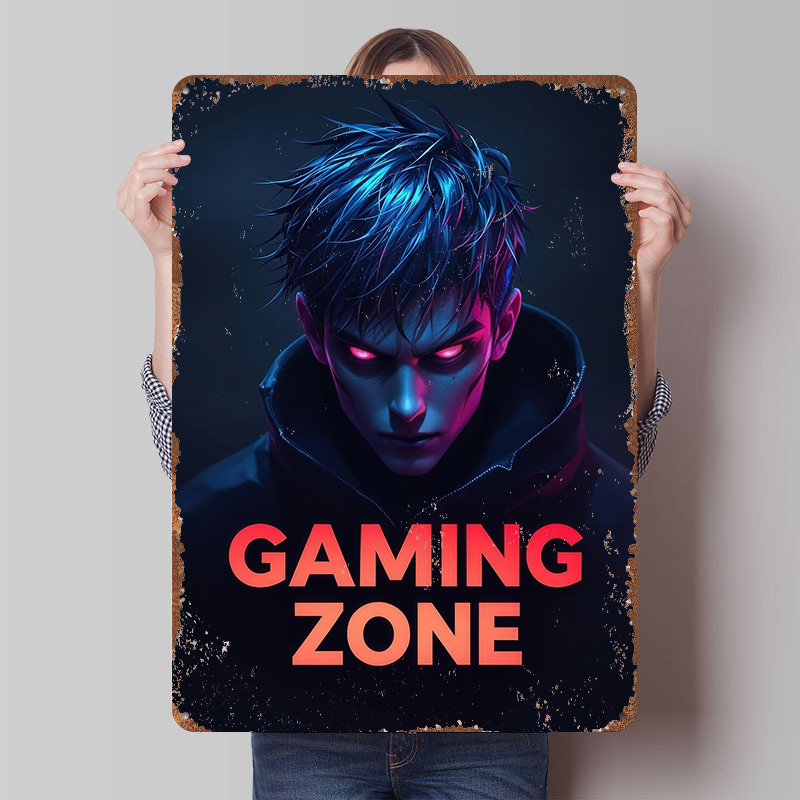 Gaming Zone Neon Gamer Portrai - Retro Gaming Zone review and price