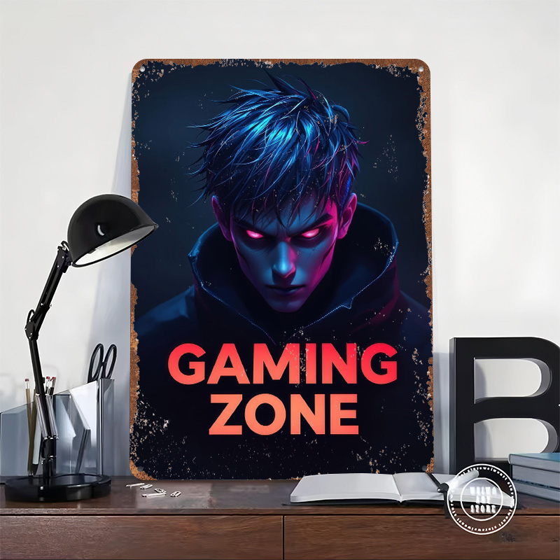 Gaming Zone Neon Gamer Portrai - Retro Gaming Zone review and price