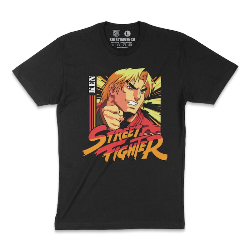 00012736#A-Ken T-Shirt Street  - Retro Gaming Kent review and price