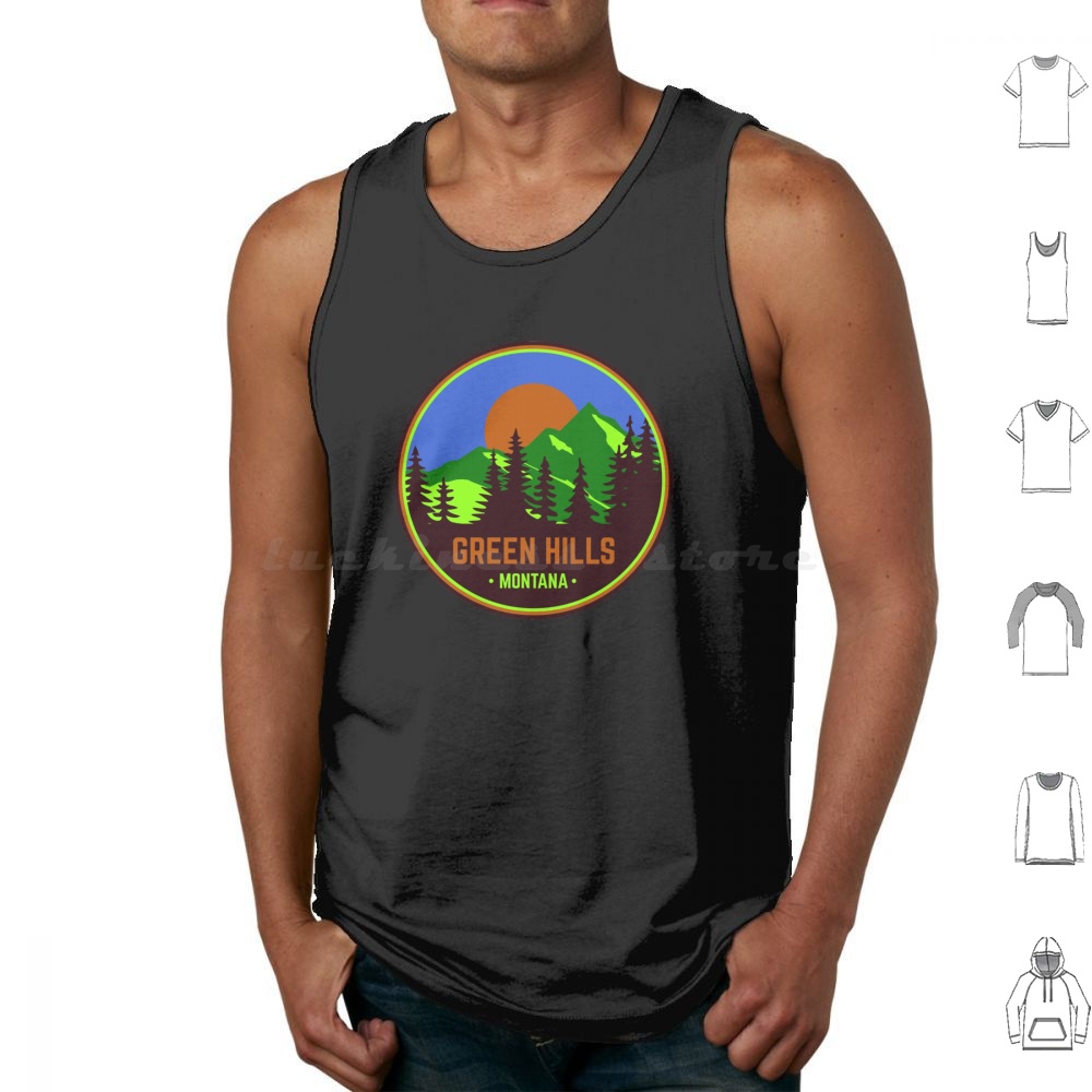 Green Hills Montana Tank Tops  - Retro Gaming Zone review and price