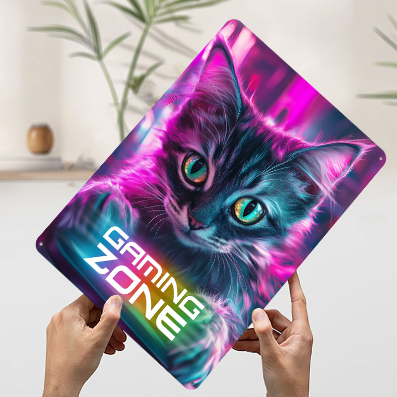 Gamer Cat - Gaming Zone Printe - Retro Gaming Zone review and price