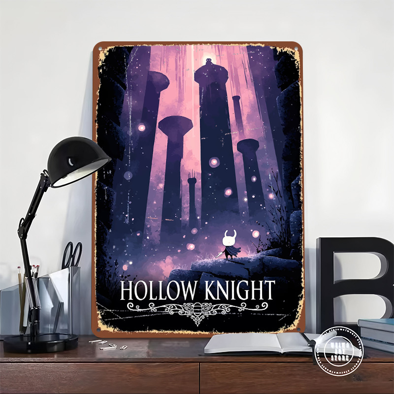 Hollow Knight Game Printed Pos - Retro Knight Gaming review and price