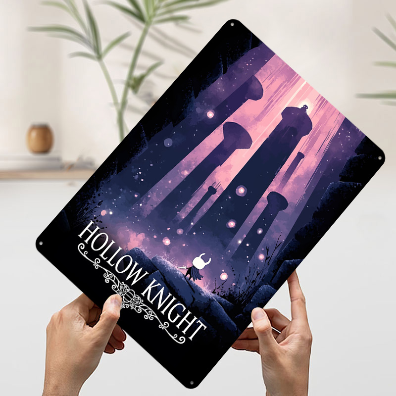 Hollow Knight Game Printed Pos - Retro Knight Gaming review and price