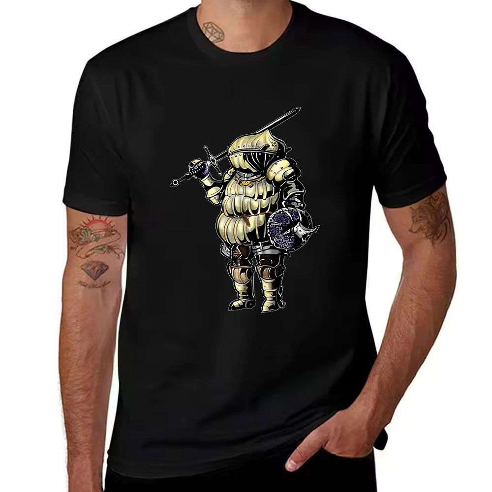 Men's Cotton Short Sleeve T-Sh - Retro Knight Gaming review and price