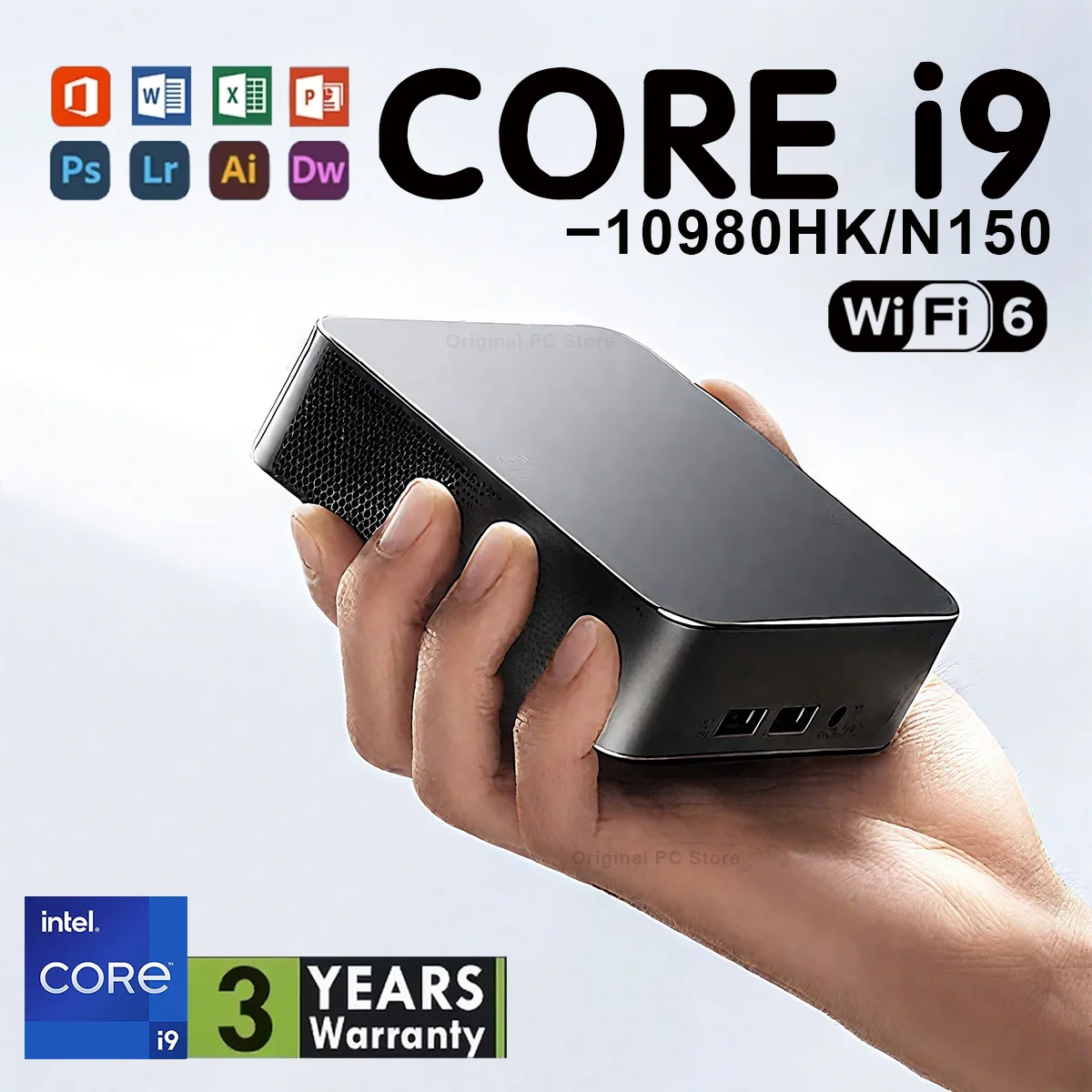 Intel i9 10980HK Mini PC Dual  - Retro Gaming Mini Pc review and price
