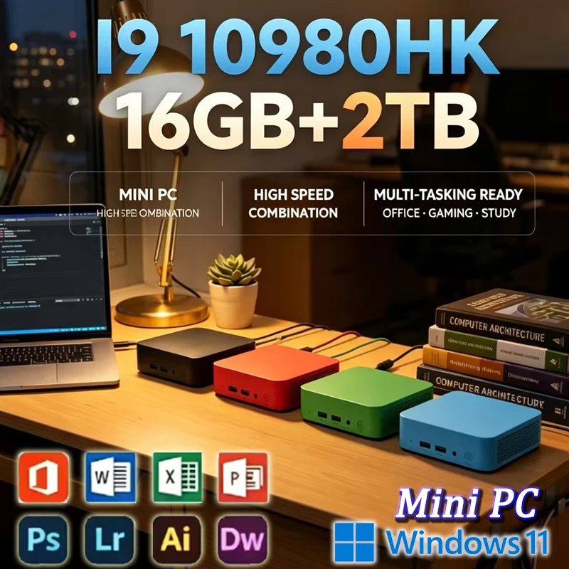 Intel i9 10980HK Mini PC Dual  - Retro Gaming Mini Pc review and price