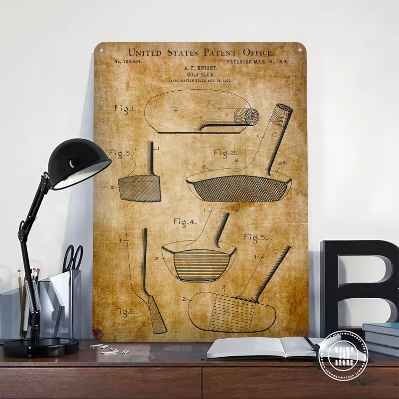 Patent Drawing Knights Golf Cl - Retro Knight Gaming review and price