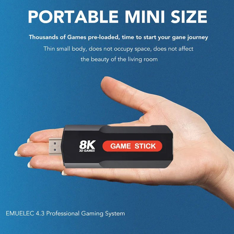 X2 Game Stick HD 4K 8K 3D Cons - Retro Gaming Theme review and price