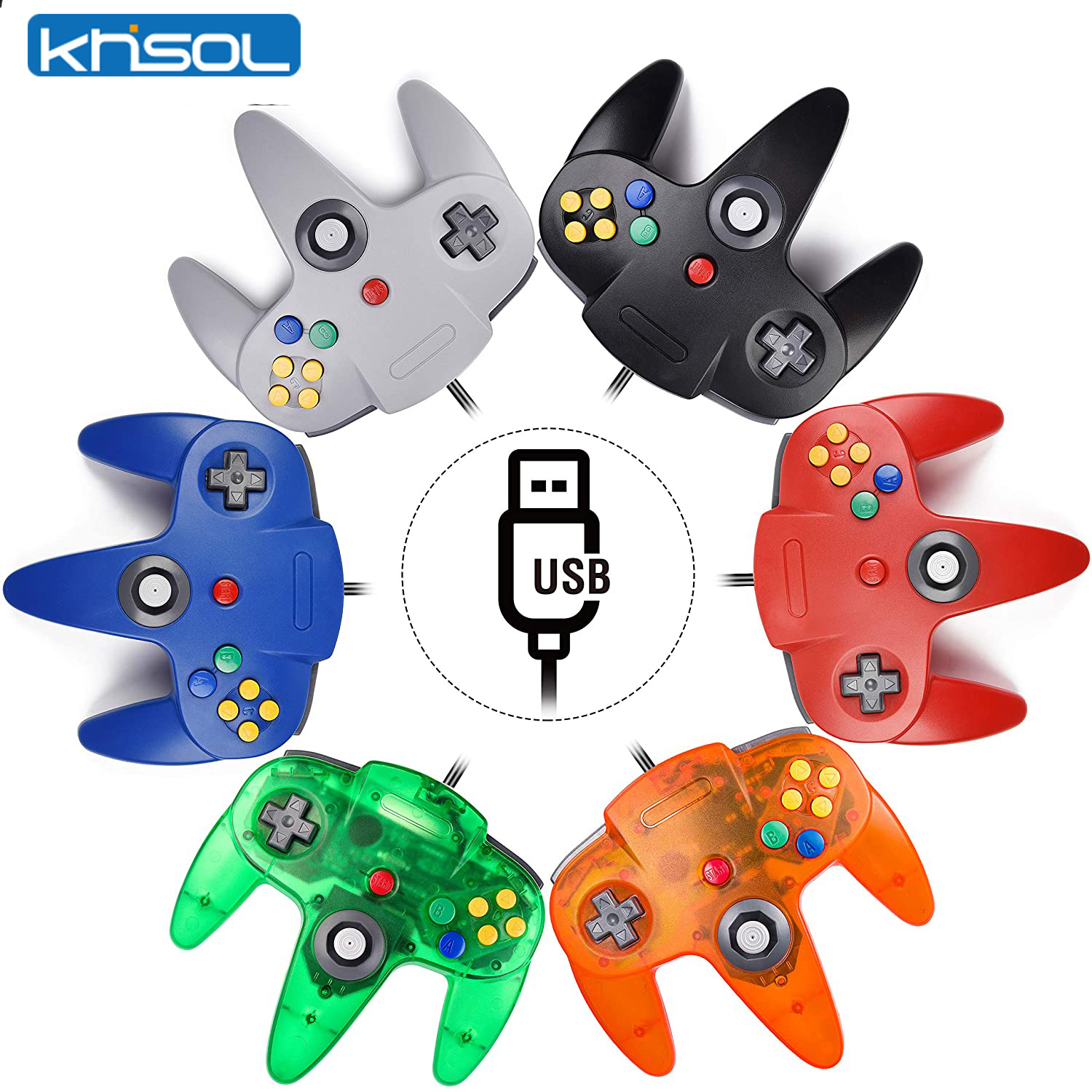 N64 Controller Classic USB Wir - Retro Gaming Theme review and price