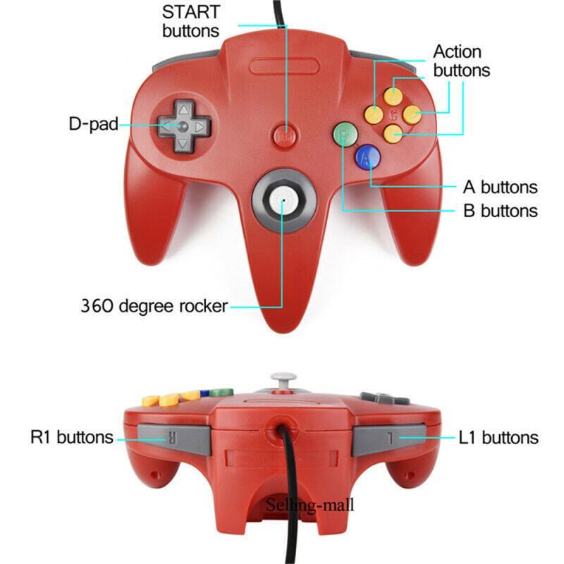 N64 Controller Classic USB Wir - Retro Gaming Theme review and price
