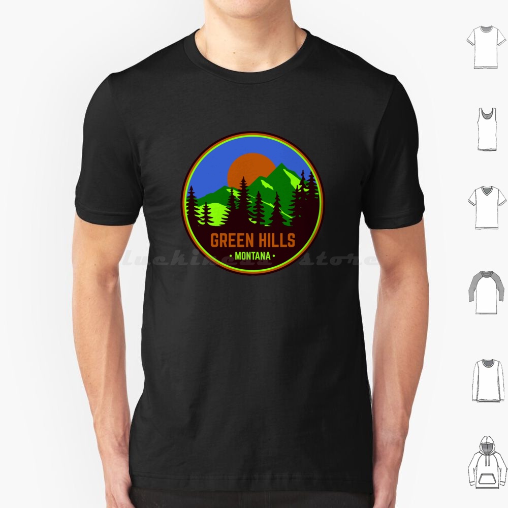 Green Hills Montana T Shirt 6x - Retro Gaming Zone review and price