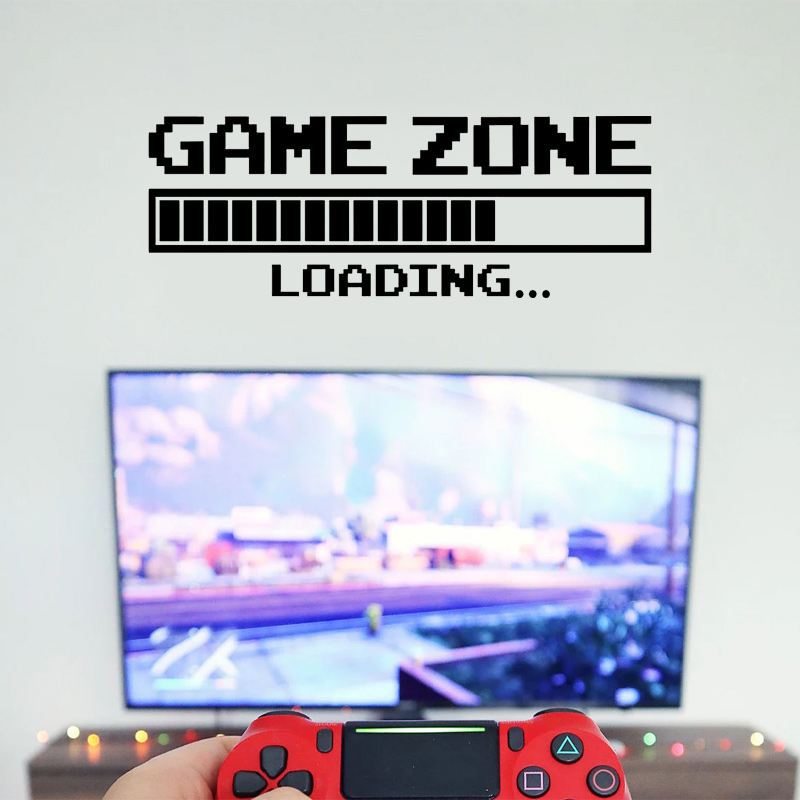 Gaming Zone Retro Loading Wall - Retro Gaming Wallpaper review and price