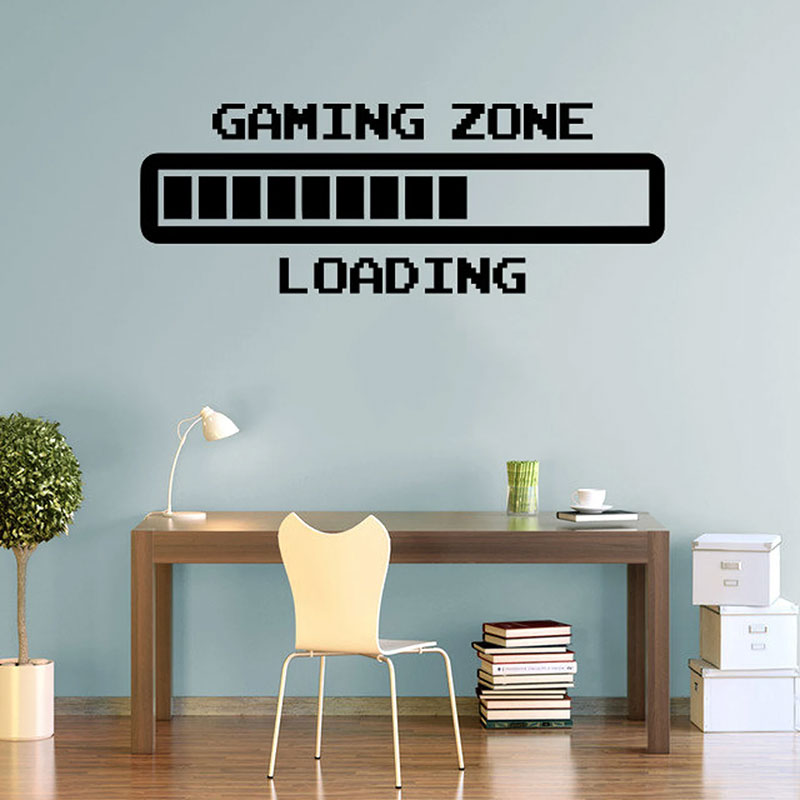 Gaming Zone Retro Loading Wall - Retro Gaming Wallpaper review and price