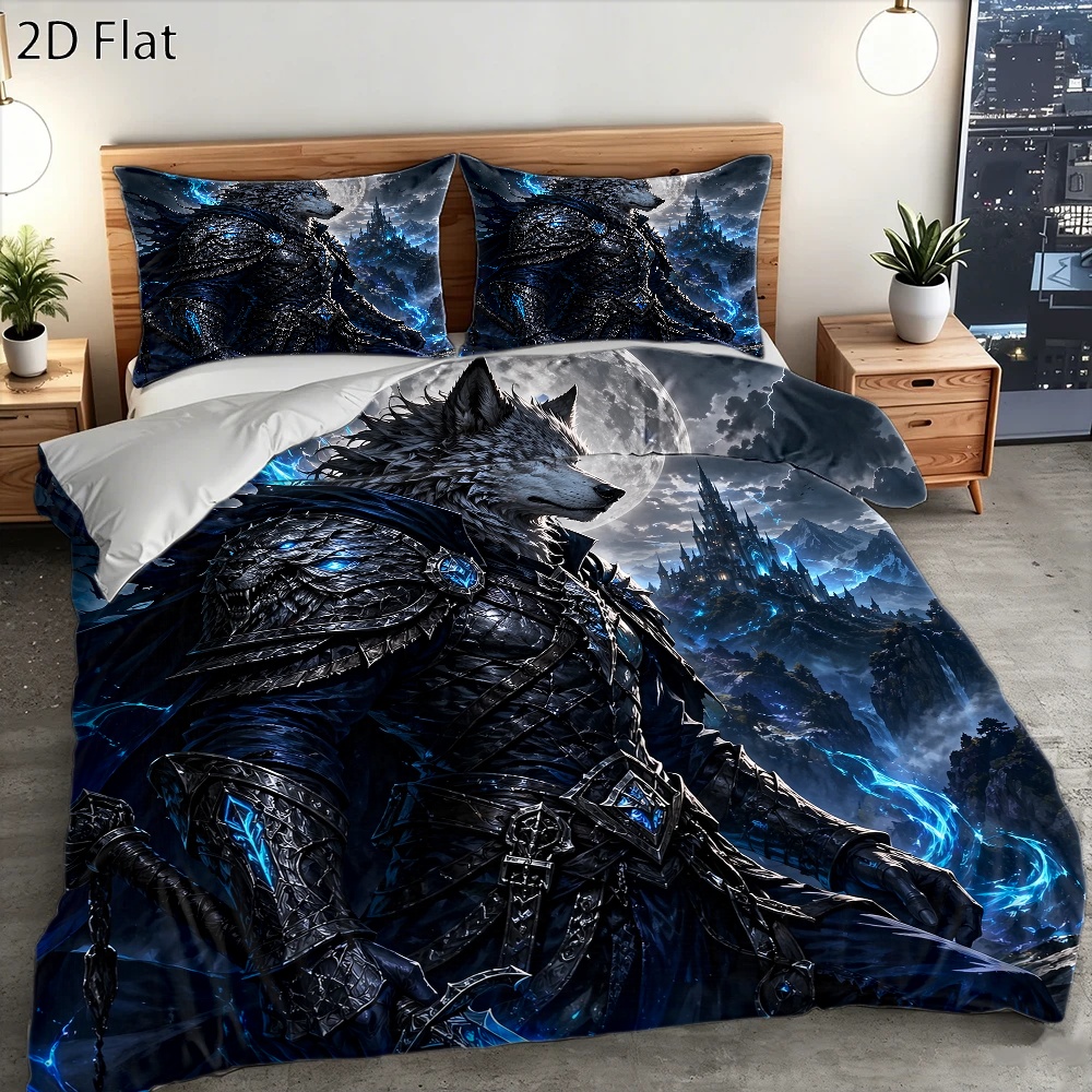 3Pc Dark Fantasy Wolf Tribe Kn - Retro Knight Gaming review and price