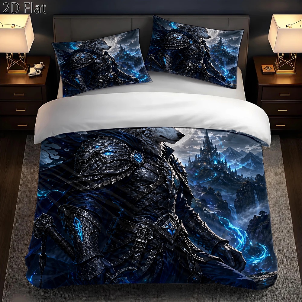 3Pc Dark Fantasy Wolf Tribe Kn - Retro Knight Gaming review and price