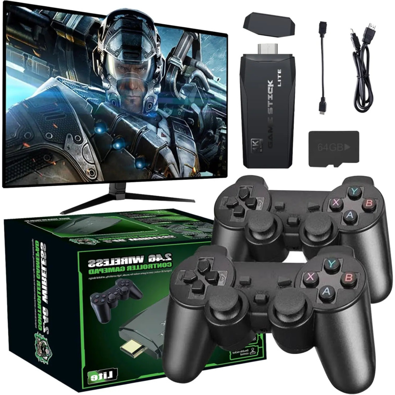 4K Wireless Retro Game Console - Retro Gaming Hdmi Stick review and price