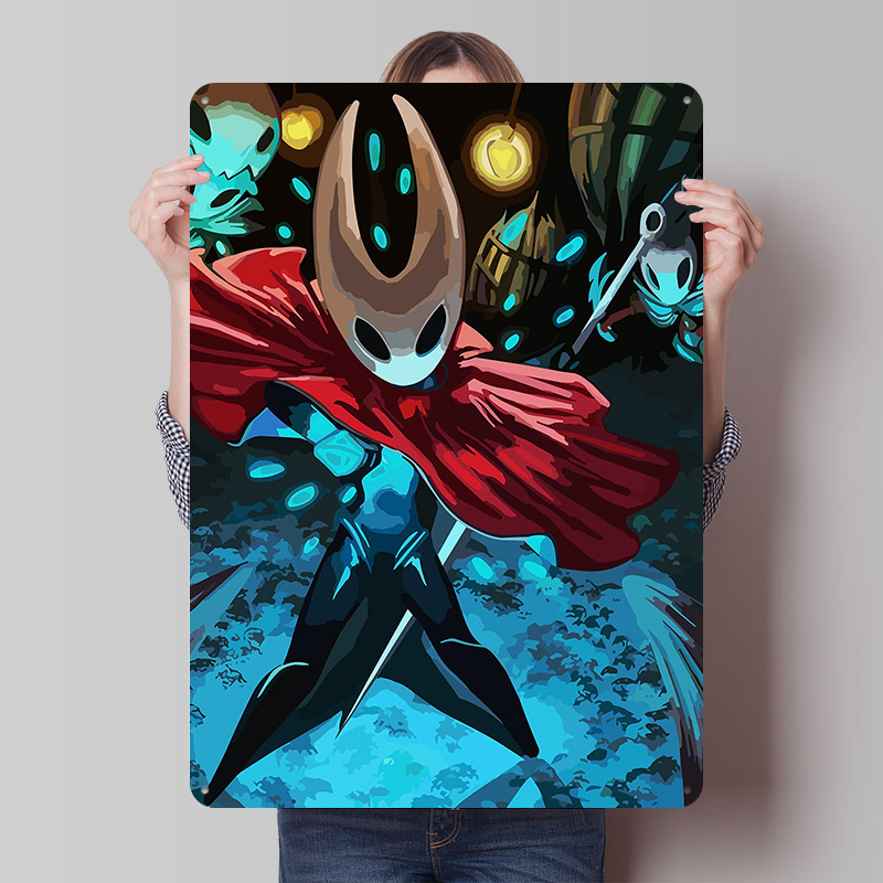 Hollow Knight Gaming Tin Poste - Retro Knight Gaming review and price