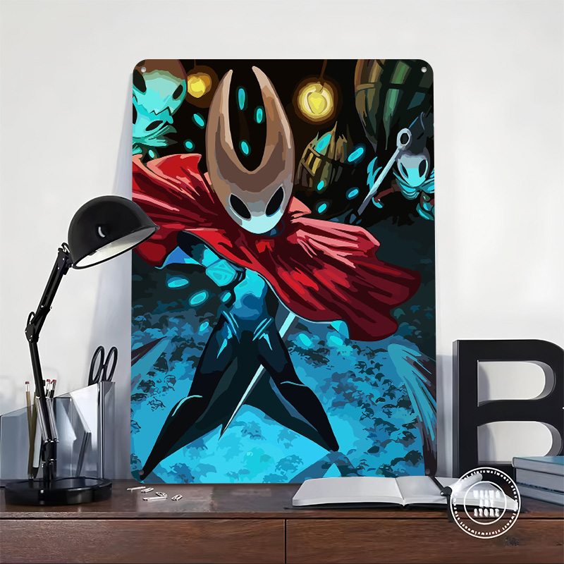 Hollow Knight Gaming Tin Poste - Retro Knight Gaming review and price