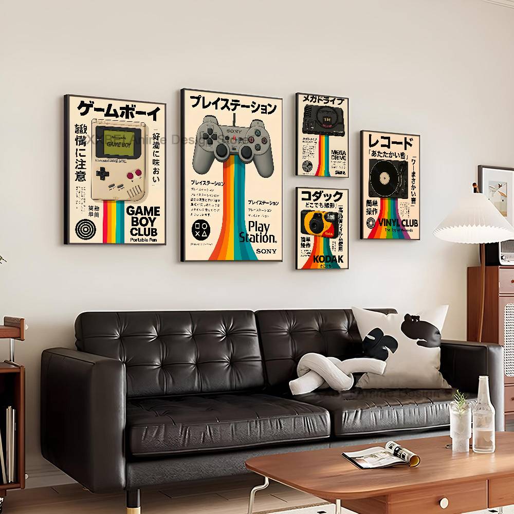 Vintage Nostalgic Game Console - Retro Gaming Wallpaper review and price