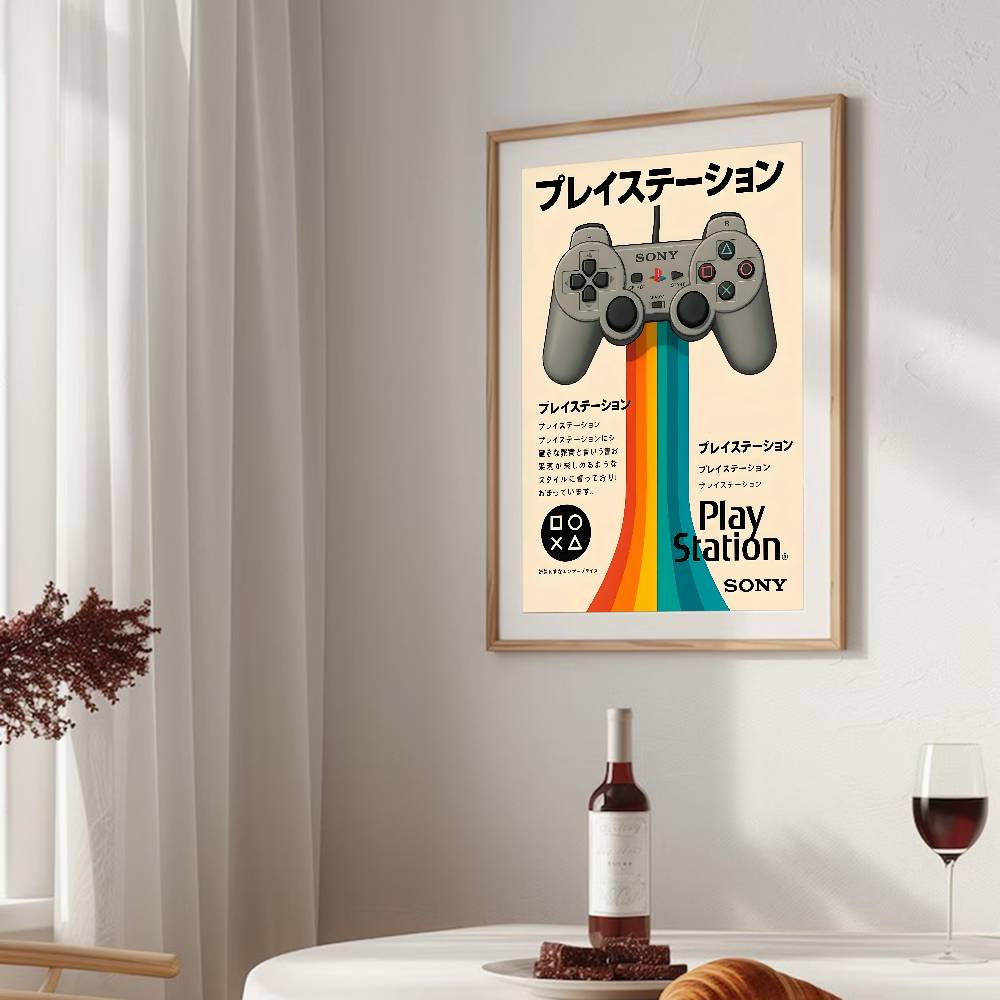 Vintage Nostalgic Game Console - Retro Gaming Wallpaper review and price