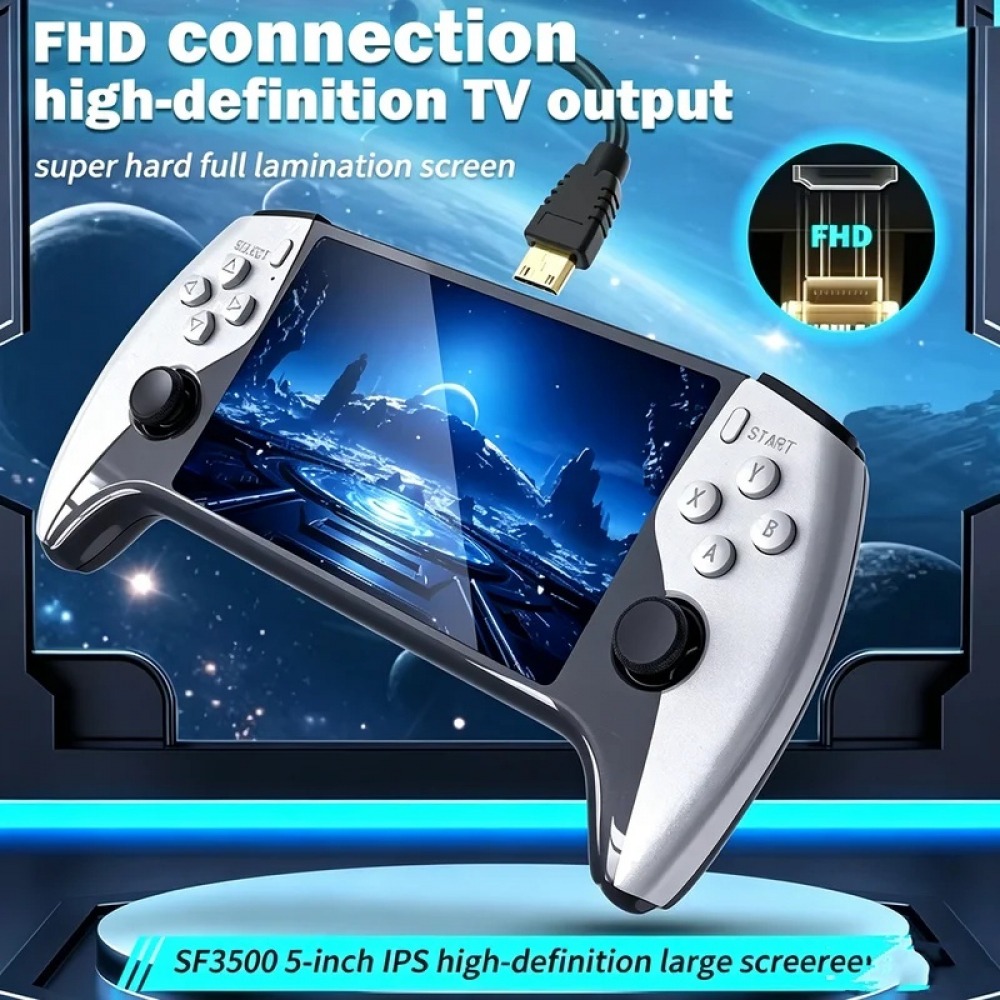 SF3500 5 inch Handheld Game Co - Retro Gaming Devices review and price