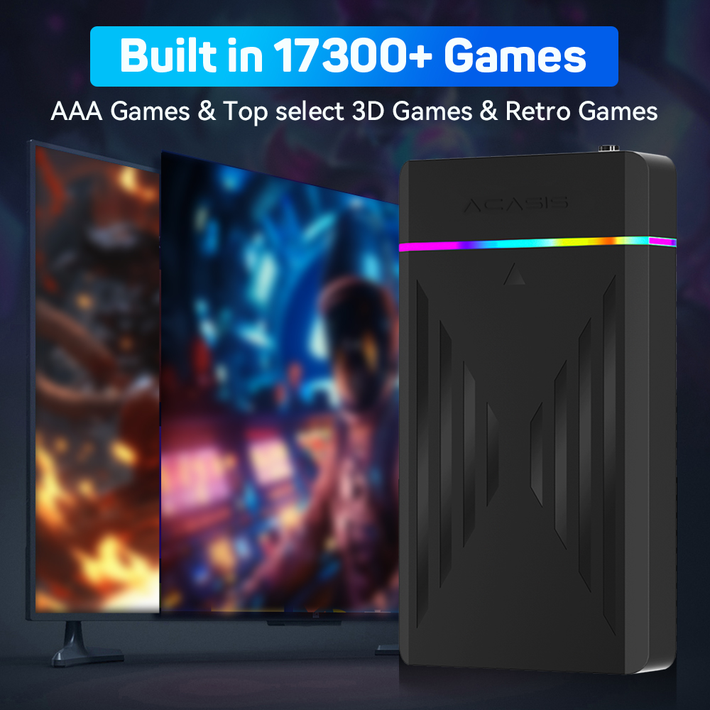3TB Portable Gaming HDD Launch - Retro Gaming Devices review and price